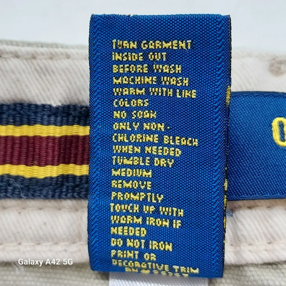OshKosh B'gosh Cargo Pants Khaki‎ Boys Size 6 Medium Cotton